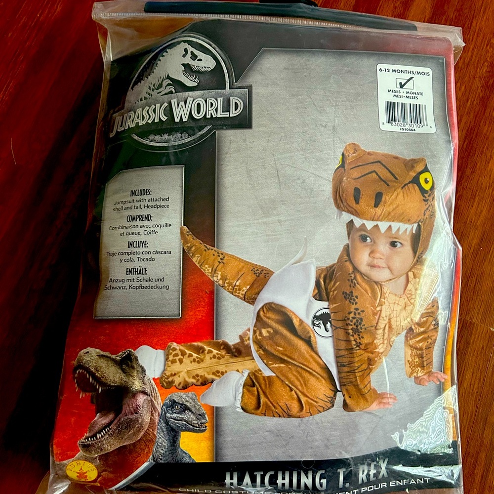 Hatching Dino costume.